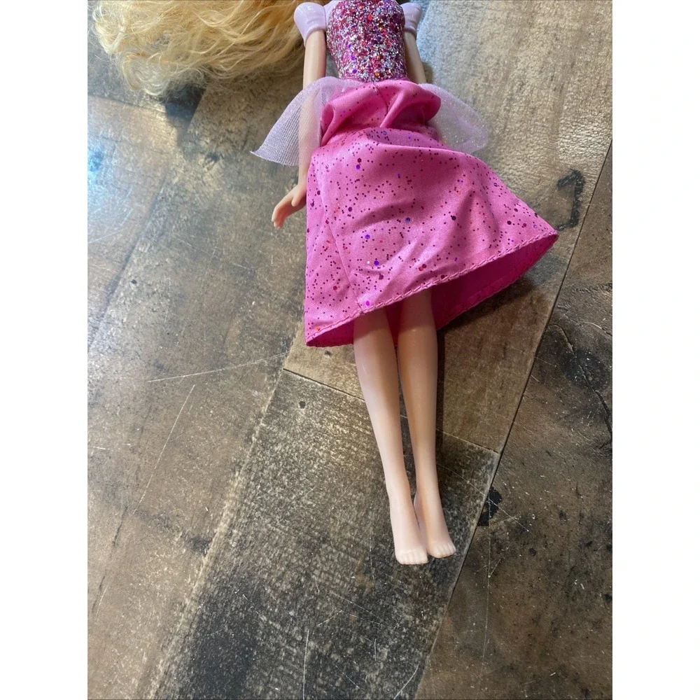 Disney Princess Royal Aurora Sleeping Beauty Barbie Doll 2018 Glitter Pink Dress